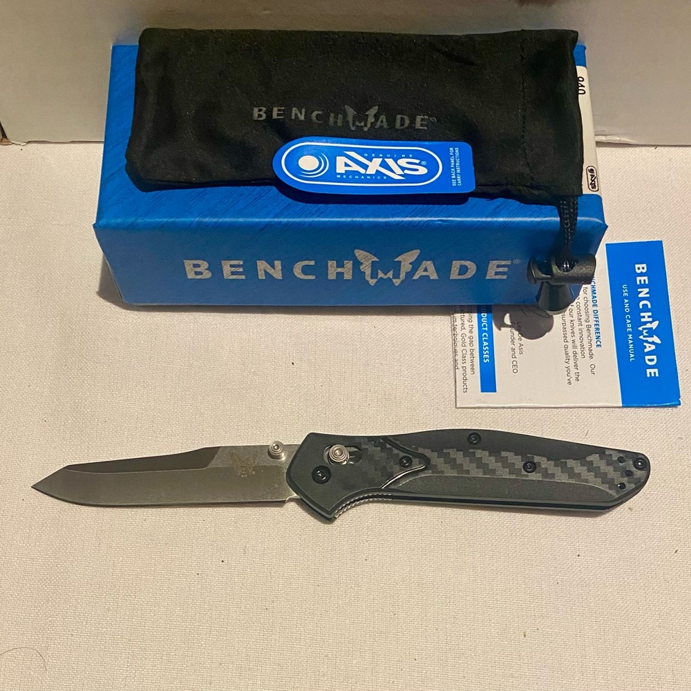 BENCHMADE Osborne 940 BLK G10 folding knife